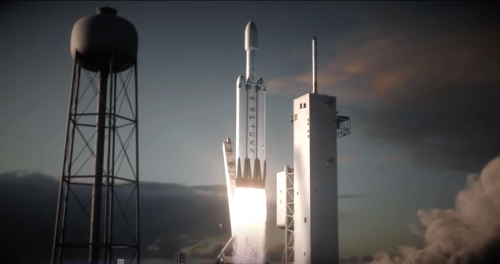Самая мощная активная ракета в мире дебютирует в конце года от SpaceX