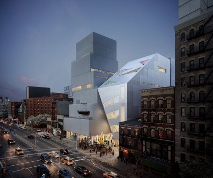 Новый музей Нью-Йорка - новейшее художественное учреждение, испытывающее давление с целью расширения